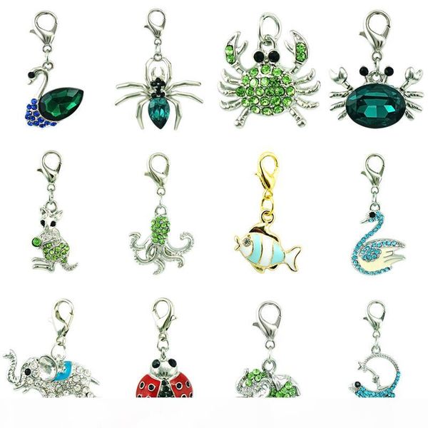 12 pieces lot mix style floating animal charms with lobster clasp bulk charms diy for jewelry making accessories, Bronze;silver
12 pieces lot mix style floating animal charms with lobster clasp bulk charms diy for jewelry making accessories, Bronze;silver