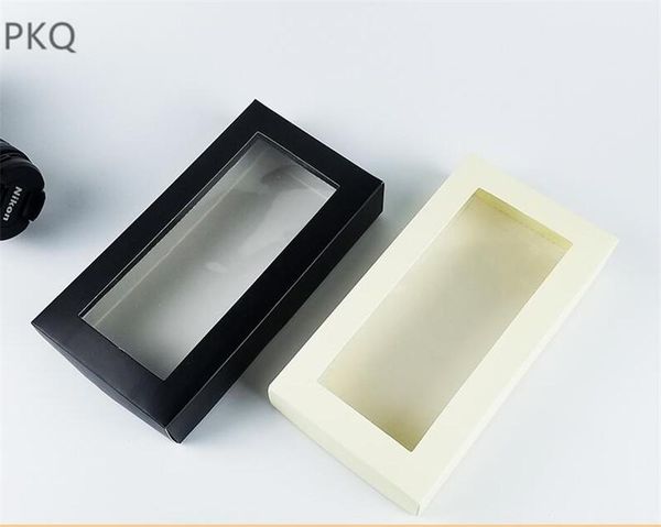 gift wrap 10pcs black kraft box with clear window wallet/underwear packaging birthday party wrapping boxes cardboard carton
gift wrap 10pcs black kraft box with clear window wallet/underwear packaging birthday party wrapping boxes cardboard carton