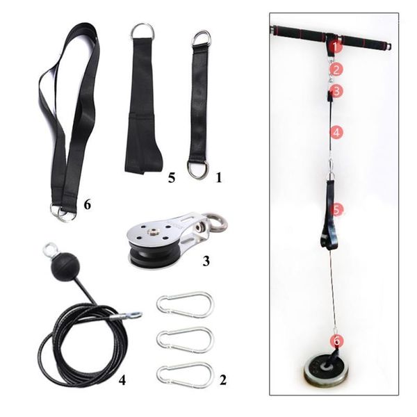 accessories fitness pulley cable system diy loading pin lifting triceps rope machine workout adjustable length home gym sport accessory1
accessories fitness pulley cable system diy loading pin lifting triceps rope machine workout adjustable length home gym sport accessory1