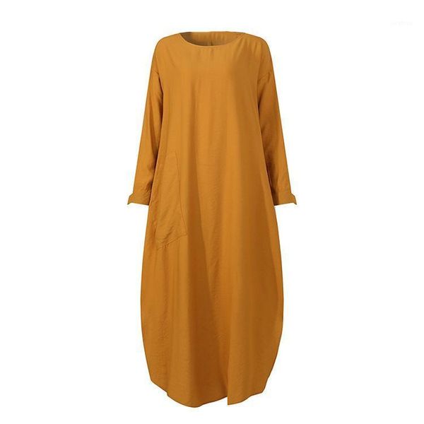 s~5xl plus size women oversized dress round neck long sleeve ankle-length split a-line dresses large size loose pockets dress1, Black;gray
s~5xl plus size women oversized dress round neck long sleeve ankle-length split a-line dresses large size loose pockets dress1, Black;gray