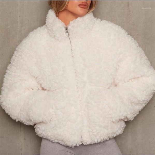fashion women winter warm autumn thick velvet jackets female plush zipper cardigan short jacket wool street style solid coat1, Black;brown
fashion women winter warm autumn thick velvet jackets female plush zipper cardigan short jacket wool street style solid coat1, Black;brown