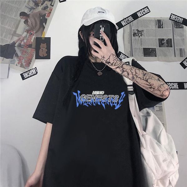 hip hop female t shirt trend letter printed cotton streetwear female t shirt oversized short sleeved harajuku femal, White
hip hop female t shirt trend letter printed cotton streetwear female t shirt oversized short sleeved harajuku femal, White