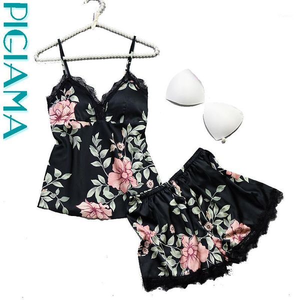 lace silk pyjamas set floral printed women pajamas summer home wear straps pijama ladies bathrobe sleepwear pajama suit1, Black;red
lace silk pyjamas set floral printed women pajamas summer home wear straps pijama ladies bathrobe sleepwear pajama suit1, Black;red