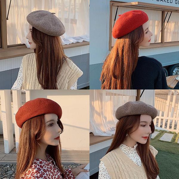 autumn wool beret hat women felt beret british style fashion girls hat lady solid color slouchy winter hats zz-327, Blue;gray
autumn wool beret hat women felt beret british style fashion girls hat lady solid color slouchy winter hats zz-327, Blue;gray