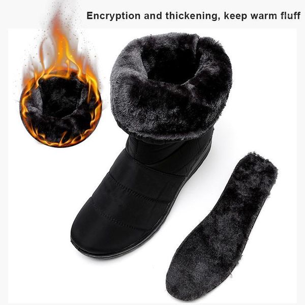 fashion women boots anti-slip sole winter warm snow boots comfortable thicken waterproof tassels shoes-wt1, Black
fashion women boots anti-slip sole winter warm snow boots comfortable thicken waterproof tassels shoes-wt1, Black