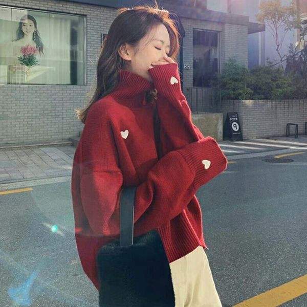 d2ihk very fairy sw women's autumn and winter pullover sweater new christmas style loose korean style pullover base turtleneck online p, White;black
d2ihk very fairy sw women's autumn and winter pullover sweater new christmas style loose korean style pullover base turtleneck online p, White;black