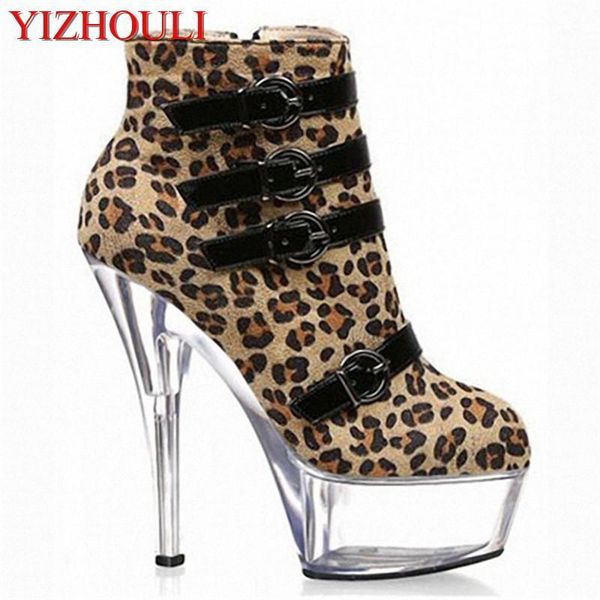 leopard print ankle boots 15-17 cm high heels, spring and autumn fashion belt buckle female ankle boots, roman boots1, Black
leopard print ankle boots 15-17 cm high heels, spring and autumn fashion belt buckle female ankle boots, roman boots1, Black