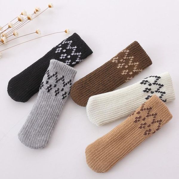 4pcs thicken table chair foot leg knitting cover protector socks sleeve protector good scalability non-slip wear leg socks
4pcs thicken table chair foot leg knitting cover protector socks sleeve protector good scalability non-slip wear leg socks