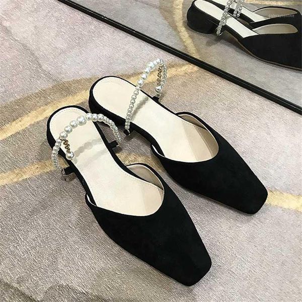 slippers jianbudan 2021 fashion baotou microfiber leather pearl sandals women comfortable pumps banquet shoes1, Black
slippers jianbudan 2021 fashion baotou microfiber leather pearl sandals women comfortable pumps banquet shoes1, Black