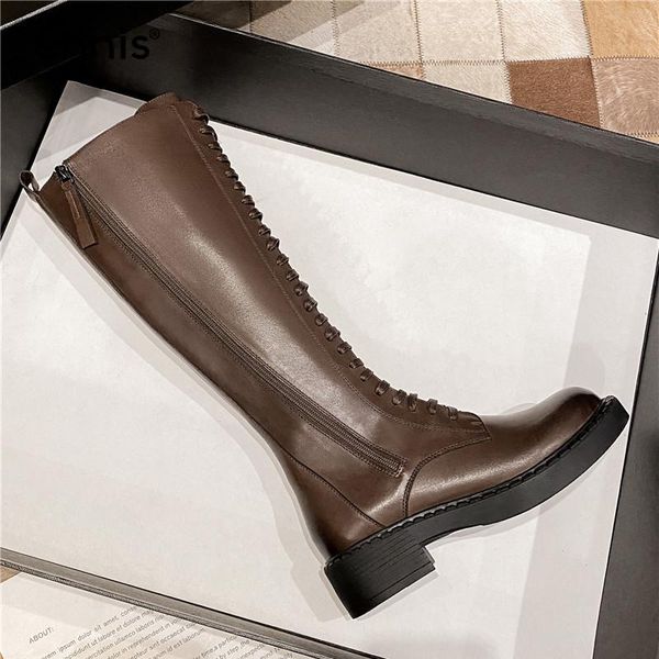 boots ennis brand black knee high genuine leather women lace up motorcycle winter square toe shoes brown l4a
boots ennis brand black knee high genuine leather women lace up motorcycle winter square toe shoes brown l4a