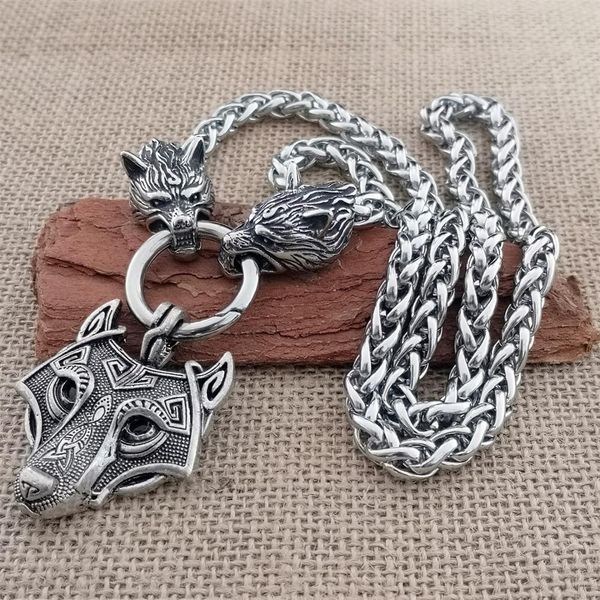 60см из нержавеющей стали ожерелья головы волки цепи viking титана стал волк коготь кулон человека ожерелье свитер цепь viking ювелирных изд, Silver
60см из нержавеющей стали ожерелья головы волки цепи viking титана стал волк коготь кулон человека ожерелье свитер цепь viking ювелирных изд, Silver