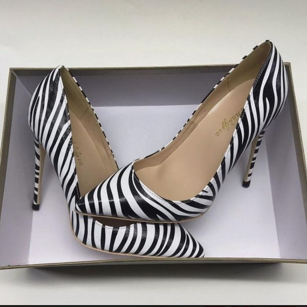 zebra print red bottoms women's shoes fashion striped red soles high heel pumps pointed toes boots thin heel shoes slip on 10cm 8cm dre, Black
zebra print red bottoms women's shoes fashion striped red soles high heel pumps pointed toes boots thin heel shoes slip on 10cm 8cm dre, Black