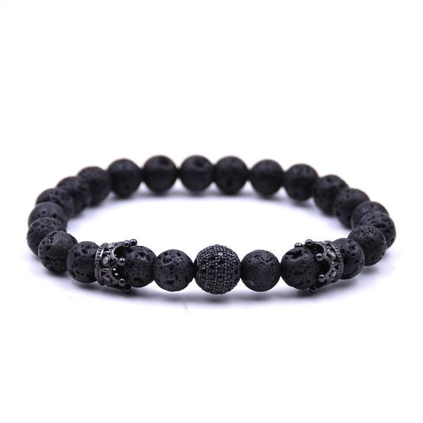 2 pieces / set of men's bracelet crown bracelet 8 mm natural stone bead bracelet pave cz crown men's and women's jewelry bbyy
2 pieces / set of men's bracelet crown bracelet 8 mm natural stone bead bracelet pave cz crown men's and women's jewelry bbyy