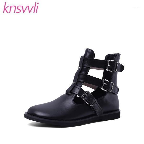 new cut outs ankle boots for women round toe belt strap shoes ladies black beige leather short boots woman flat summer1
new cut outs ankle boots for women round toe belt strap shoes ladies black beige leather short boots woman flat summer1
