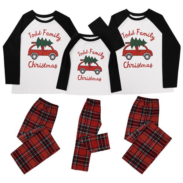 parent-child christmas family pajamas xmas design matching long sleeve and plaid pants two piece clothing adults kids outfit e110203, Blue;red
parent-child christmas family pajamas xmas design matching long sleeve and plaid pants two piece clothing adults kids outfit e110203, Blue;red