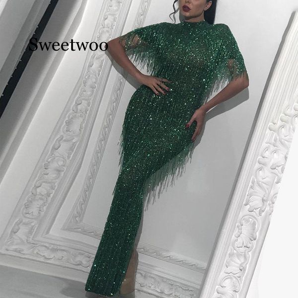 2020 spring summer korean new fishtail retro slim tassel dress pack hip sequin dress elegant short sleeve green party dres1, Black;gray
2020 spring summer korean new fishtail retro slim tassel dress pack hip sequin dress elegant short sleeve green party dres1, Black;gray