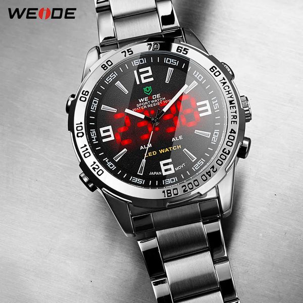 weide men's watches led digital quartz hour business black dial wristwatch waterproof clock military army relogio masculino 2019 j19071, Silver
weide men's watches led digital quartz hour business black dial wristwatch waterproof clock military army relogio masculino 2019 j19071, Silver