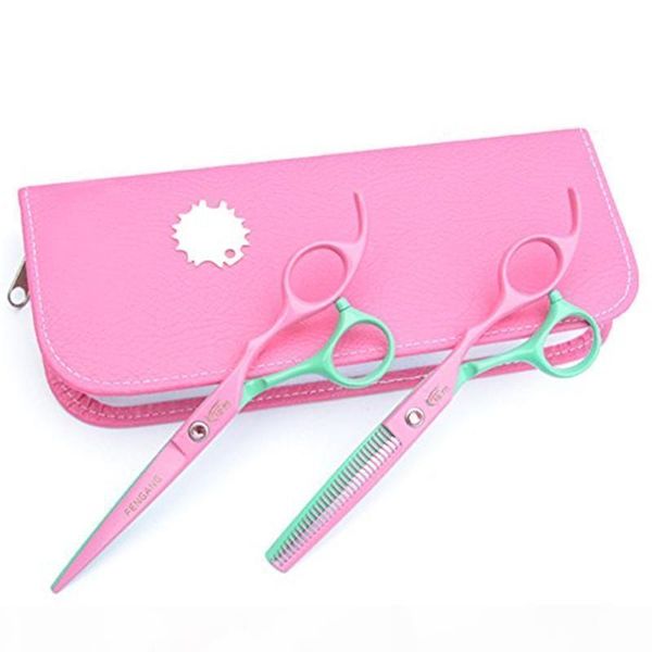 professional 6.0 inch barber hair cutting scissors salon hairdressing japan 440c shear razor thinning kit with leather pink case
professional 6.0 inch barber hair cutting scissors salon hairdressing japan 440c shear razor thinning kit with leather pink case