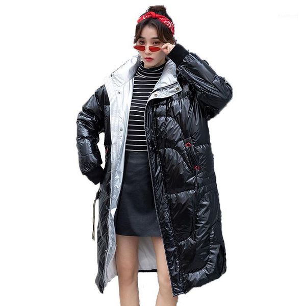 2019 women outwear solid loose women long winter parka pockets coats and jackets thick casual parka feminina winter clothes1, Black
2019 women outwear solid loose women long winter parka pockets coats and jackets thick casual parka feminina winter clothes1, Black