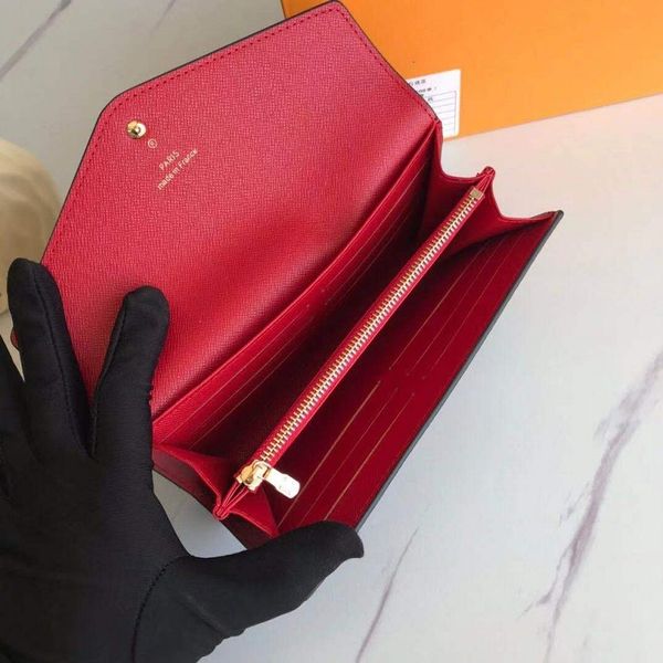 611s 66s wallets 2022 luxury design wallet ladies genuine leather long wallets foldable coin purse foldables folder passport holder p bags w, Red;black
611s 66s wallets 2022 luxury design wallet ladies genuine leather long wallets foldable coin purse foldables folder passport holder p bags w, Red;black