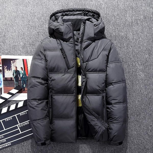 windproof down jackets men warm hooded winter outerwear smart casual white down coats male padded jacket1, Black
windproof down jackets men warm hooded winter outerwear smart casual white down coats male padded jacket1, Black