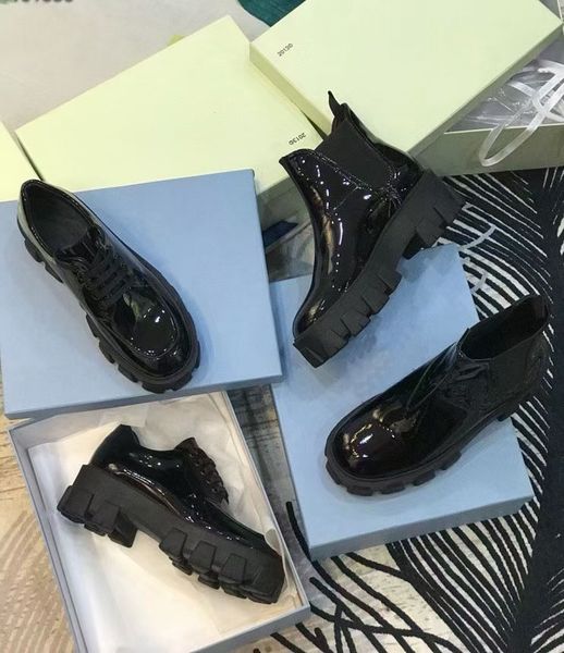 vintage women's designer short boots fashion patent leather matte thick leather sewn bare boot luxury catwalk party martin boot's, Black
vintage women's designer short boots fashion patent leather matte thick leather sewn bare boot luxury catwalk party martin boot's, Black
