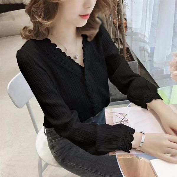 elegant chiffon 2021 office shirts spring summer new fashion feminine lace solid blouse plus size woman's shirt 1 fdgc, White
elegant chiffon 2021 office shirts spring summer new fashion feminine lace solid blouse plus size woman's shirt 1 fdgc, White
