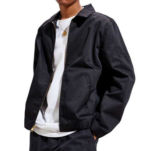 wholesale customized 100% cotton mens fashion work jackets with sleeve pocket, Black;brown
wholesale customized 100% cotton mens fashion work jackets with sleeve pocket, Black;brown