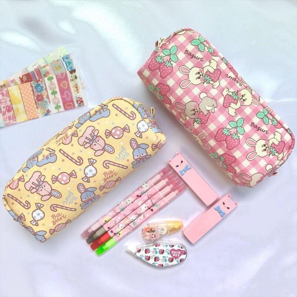 rabbit candy lovely student pencil bag holder box women cosmetic cases cute girl make up bag travel toiletry bags pouch bentoy
rabbit candy lovely student pencil bag holder box women cosmetic cases cute girl make up bag travel toiletry bags pouch bentoy