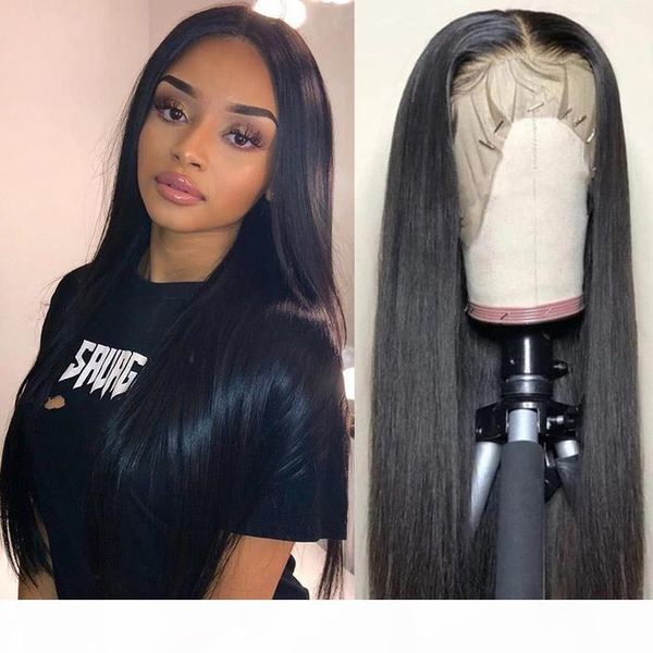 modern show 28 inch long human hair lace front wigs braided wigs for black women indian straight 13x4 human hair wig 150% density, Black;brown
modern show 28 inch long human hair lace front wigs braided wigs for black women indian straight 13x4 human hair wig 150% density, Black;brown