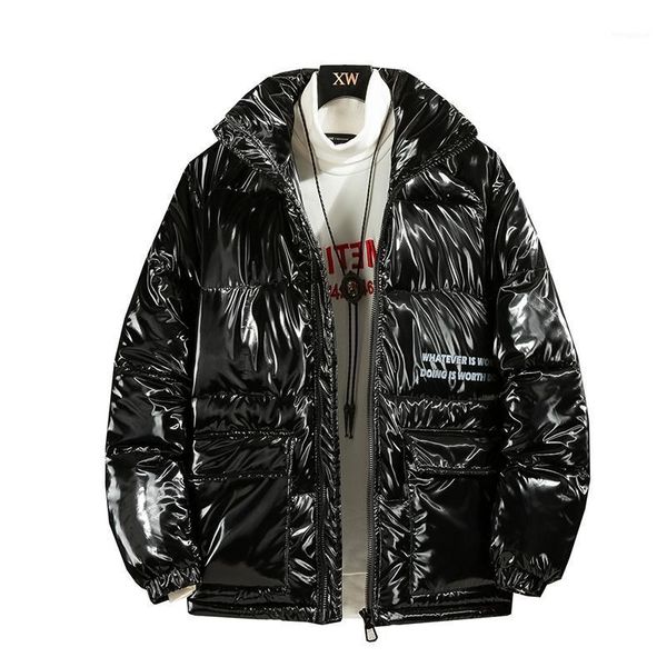 new shiny winter men jacket lapel fashion glossy cotton thermal thick warm parkas male casual outwear windbreaker clothing 4xl1, Black
new shiny winter men jacket lapel fashion glossy cotton thermal thick warm parkas male casual outwear windbreaker clothing 4xl1, Black