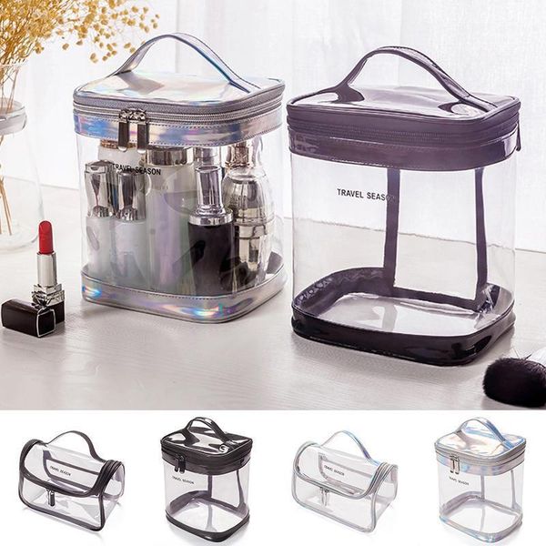 cosmetic bags & cases fashion pvc transparent laser travel makeup bag women handbag waterproof zipper organizer storage beauty make up case1
cosmetic bags & cases fashion pvc transparent laser travel makeup bag women handbag waterproof zipper organizer storage beauty make up case1