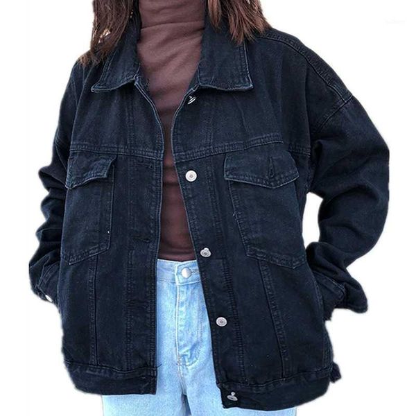 2020 women basic coats spring denim jacket vintage long sleeve jeans jackets slim female coat casual girls outwear cotton1, Black;brown
2020 women basic coats spring denim jacket vintage long sleeve jeans jackets slim female coat casual girls outwear cotton1, Black;brown