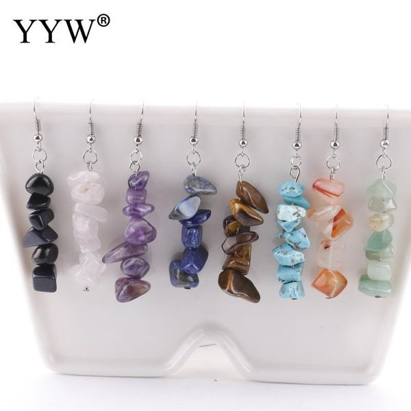 yyw new handmade natural chips stone long fringe earrings women wholesale jewelry quartz tiger eye rose stone dangle earrings, Silver
yyw new handmade natural chips stone long fringe earrings women wholesale jewelry quartz tiger eye rose stone dangle earrings, Silver