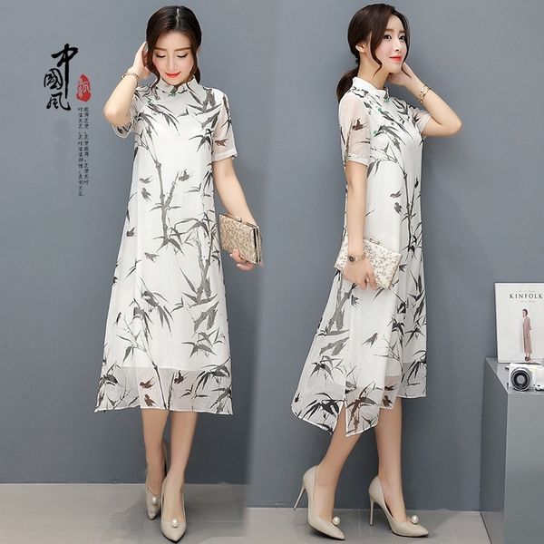 ewj3m new fashion black 2019 chinese length stand collar summer bamboo short sleeve medium dress qbvan loose dress for women style, Black;gray
ewj3m new fashion black 2019 chinese length stand collar summer bamboo short sleeve medium dress qbvan loose dress for women style, Black;gray