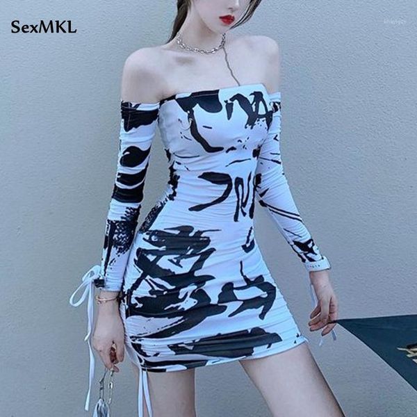 off shoulder printed dresses 2020 fashion long sleeve short bodycon dress women korean clothing elegant party club dress1, Black;gray
off shoulder printed dresses 2020 fashion long sleeve short bodycon dress women korean clothing elegant party club dress1, Black;gray