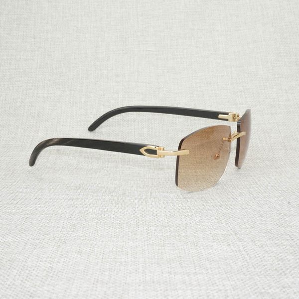 2021 new vintage black white buffalo horn oversize sunglasses men natural wood shades rimless eyewear for driving outdoor oculos gafas 8a88, White;black
2021 new vintage black white buffalo horn oversize sunglasses men natural wood shades rimless eyewear for driving outdoor oculos gafas 8a88, White;black