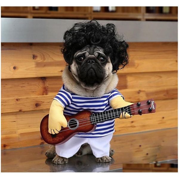 new pet dog guitarist apparel funny guitar costume pet dog cat funny play guitar clothes 7zuuz
new pet dog guitarist apparel funny guitar costume pet dog cat funny play guitar clothes 7zuuz