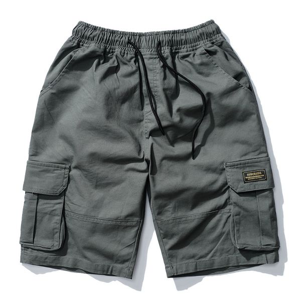 spring and summer 2019 new simple multi pocket tooling capris trend casual shorts trendy men, White;black
spring and summer 2019 new simple multi pocket tooling capris trend casual shorts trendy men, White;black