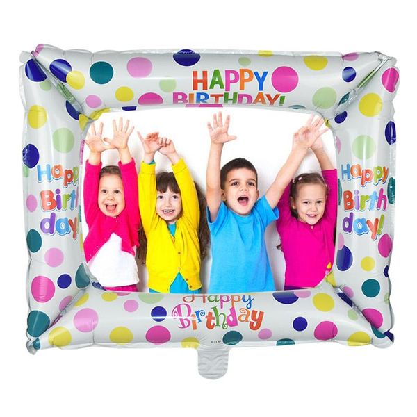 party decoration 1/2pc happy birthday aluminum foil balloon po frame for kids family prop supplies globo
party decoration 1/2pc happy birthday aluminum foil balloon po frame for kids family prop supplies globo