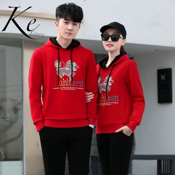 gym clothing ke 2021 sports suit couple casual wear fashion hooded sweater sweatpants two-piece tracksuit men set women, White;black
gym clothing ke 2021 sports suit couple casual wear fashion hooded sweater sweatpants two-piece tracksuit men set women, White;black