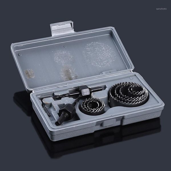 new 8pcs hole saw cutting set kit drilling tool wood metal cutter durable mandrels saws core drill bits woodwork1
new 8pcs hole saw cutting set kit drilling tool wood metal cutter durable mandrels saws core drill bits woodwork1