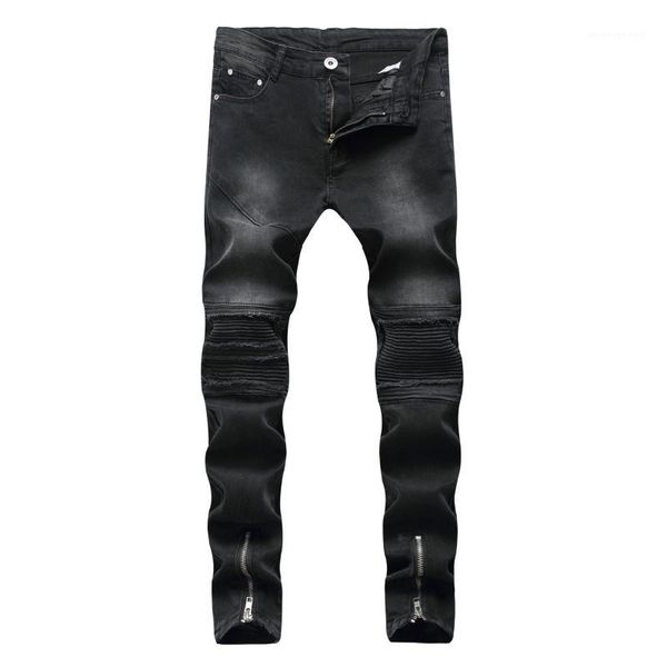 men's jeans gersri men casual trousers fitted bottoms zipper punk jean street wear hip hop straight man black clothes1, Blue
men's jeans gersri men casual trousers fitted bottoms zipper punk jean street wear hip hop straight man black clothes1, Blue