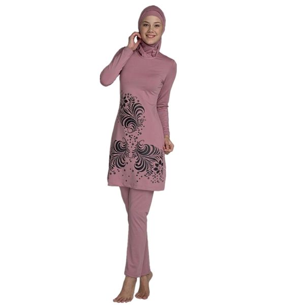 2021 new s-4xl plus size women swimwear modest flower print full coverage maid hijab beachwear bath 023i, Red
2021 new s-4xl plus size women swimwear modest flower print full coverage maid hijab beachwear bath 023i, Red