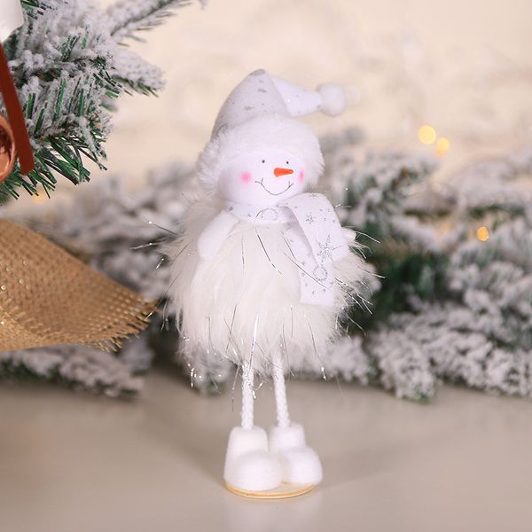 christmas ornament silver silk plush toy standing posture white santa claus snowman princess doll window snowman xmas decoration cfvt1071
christmas ornament silver silk plush toy standing posture white santa claus snowman princess doll window snowman xmas decoration cfvt1071