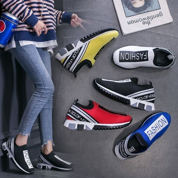 slip on sneakers woman fashion casual height increasing ladies sock shoes plus size 35-41 y200424, Black
slip on sneakers woman fashion casual height increasing ladies sock shoes plus size 35-41 y200424, Black