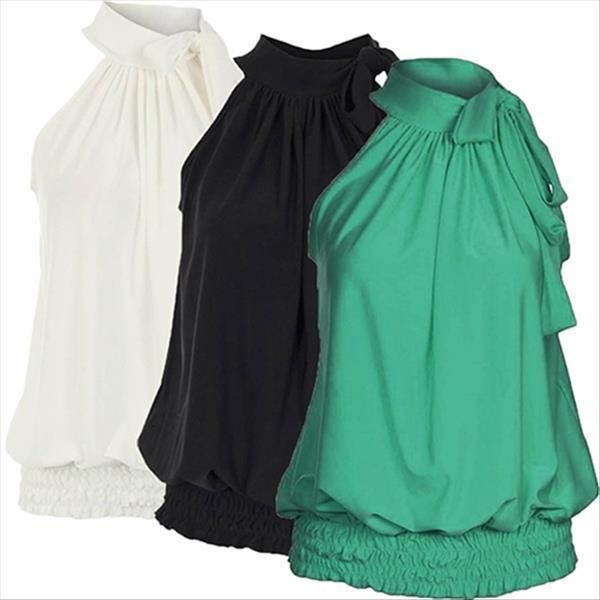 womens casual pleated halter neck elastic hem sleeveless vest 09wg drop shipping good quality, White
womens casual pleated halter neck elastic hem sleeveless vest 09wg drop shipping good quality, White