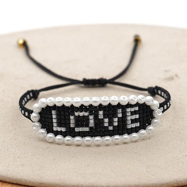 go2boho love letter bracelet miyuki bracelets 2020 mexican friendship pulseras handmade woven jewellery gift for girl wholesale, Black
go2boho love letter bracelet miyuki bracelets 2020 mexican friendship pulseras handmade woven jewellery gift for girl wholesale, Black