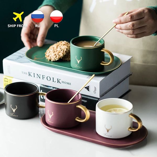 christmas cup gold rim ceramics coffee cups mug and saucers spoon sets with gift box tea soy milk breakfast mugs dessert plate q1127
christmas cup gold rim ceramics coffee cups mug and saucers spoon sets with gift box tea soy milk breakfast mugs dessert plate q1127