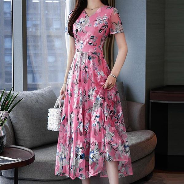 floral dress women elegant slim fit women summer short sleeve printing sun dress vestidos largos drop shipping, Black;gray
floral dress women elegant slim fit women summer short sleeve printing sun dress vestidos largos drop shipping, Black;gray